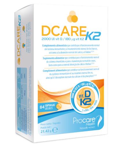 Dcare K2 84 kapsułki