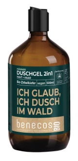 Organiczny żel do kąpieli 2 w 1 z wegańską sosną szwajcarską 500 ml