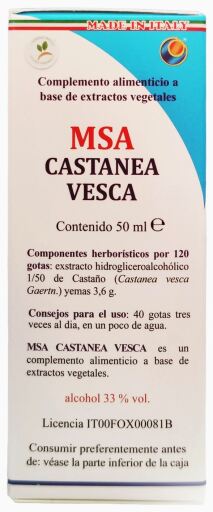 Pąki Msa Castanea Vesca 50 ml