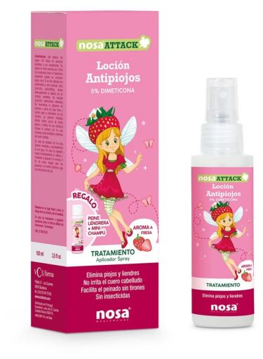 Attack Truskawkowy balsam przeciw wszom 100 ml