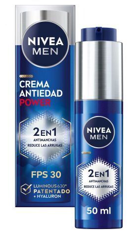 Men Power Krem przeciwzmarszczkowy 2 w 1 SPF30 50 ml