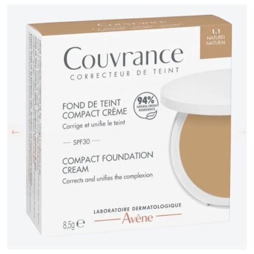 Couvrance Kompaktowa kremowa baza pod makijaż SPF30 8,5 gr