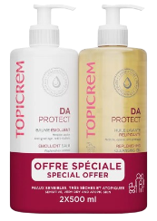 Da Protect Emolient Balsam 500 ml + Żel oczyszczający 500 ml