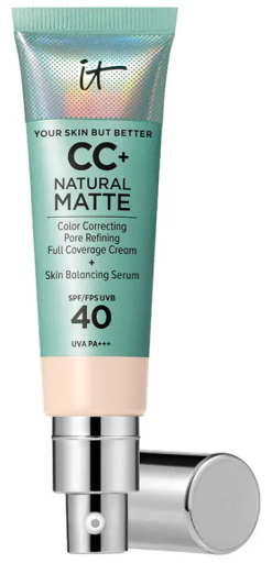 Cc+ Naturalna matowa kremowa baza pod makijaż Spf40 32 ml