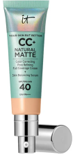 Cc+ Naturalna matowa kremowa baza pod makijaż Spf40 32 ml