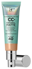 Cc+ Naturalna matowa kremowa baza pod makijaż Spf40 32 ml