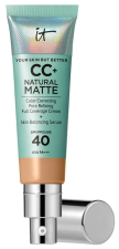 Cc+ Naturalna matowa kremowa baza pod makijaż Spf40 32 ml