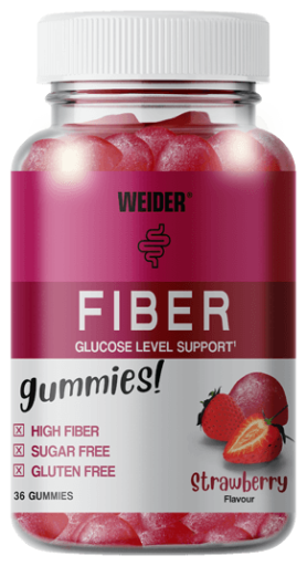 Gummiy Fiber Truskawka 60 Gummies