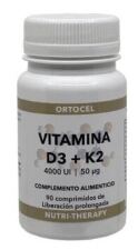 Nutri-Therapy Witamina D3+K2 90 tabletek