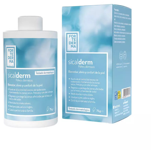 Fortederma Sicalderm Pudry do skóry 75 gr