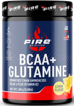 BCAA + Glutamina Cytrynowa 400 gr