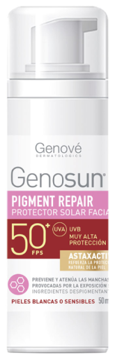 Genosun Pigmentowy krem naprawczy do twarzy SPF 50+ 50 ml