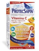 Protecsapin Witamina C 500 mg +D3+ Selen+Cynk 60 Kapsułek