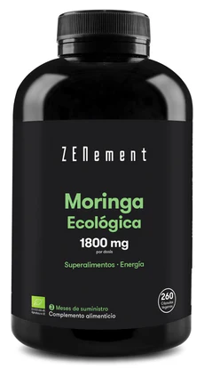 Moringa 260 Ekologicznych Kapsułek