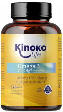 Omega 3 2000 Mg EPA 1000 mg/DHA 500 mg Olej Rybi 120 Kapsułek