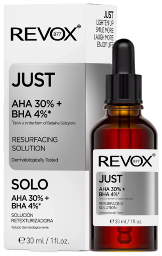 Tylko AHA 30% + BHA 4% Resurfacing Solution 30 ml