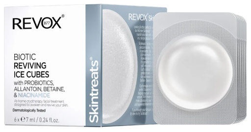 Kostki lodu Biotic Reviving marki Skintreats 6 x 7 ml