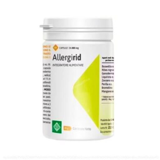 Allergirid 800 mg 60 kapsułek