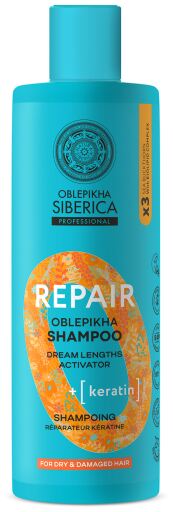 Szampon Oblepikha Keratin Repair 400 ml